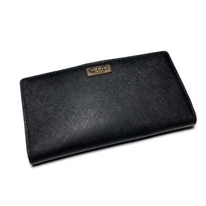 Kate Spade Black Leather Wallet